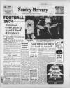 Birmingham Weekly Mercury Sunday 01 September 1974 Page 1