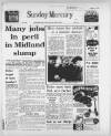 Birmingham Weekly Mercury Sunday 15 December 1974 Page 1
