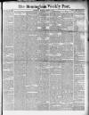 Birmingham Weekly Post Saturday 08 December 1877 Page 1