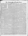 Birmingham Weekly Post Saturday 30 August 1879 Page 1