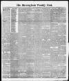 Birmingham Weekly Post Saturday 26 May 1888 Page 1