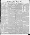 Birmingham Weekly Post Saturday 14 September 1889 Page 1
