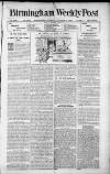 Birmingham Weekly Post Saturday 27 October 1900 Page 1