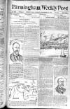 Birmingham Weekly Post Saturday 13 December 1902 Page 1