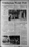 Birmingham Weekly Post Saturday 08 October 1910 Page 1