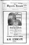Uganda Herald Wednesday 22 July 1936 Page 1