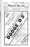 Uganda Herald Wednesday 19 August 1936 Page 1
