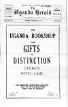 Uganda Herald Wednesday 09 December 1936 Page 1