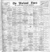Blackpool Times Wednesday 21 August 1901 Page 1