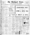 Blackpool Times Wednesday 02 October 1918 Page 1