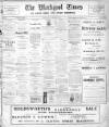 Blackpool Times Wednesday 15 January 1919 Page 1