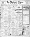 Blackpool Times Wednesday 22 January 1919 Page 1