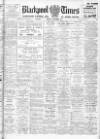 Blackpool Times Friday 17 November 1933 Page 1