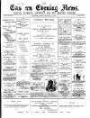 Eastern Evening News Monday 09 January 1888 Page 1