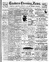 Eastern Evening News Monday 29 January 1900 Page 1