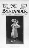 The Bystander Wednesday 01 March 1905 Page 1