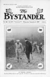 The Bystander Wednesday 04 September 1907 Page 1