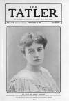 The Tatler Wednesday 30 October 1901 Page 1