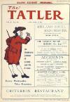 The Tatler Wednesday 21 October 1903 Page 1