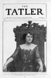 The Tatler Wednesday 25 October 1905 Page 1