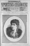 Illustrated Sporting and Dramatic News Saturday 21 May 1887 Page 1