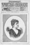 Illustrated Sporting and Dramatic News Saturday 07 February 1891 Page 1