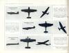 BRITISH AIRCRAFT SILHOUETTES: TWO TYPES OF FIGHTERS WHICH HAVE FORCED DOWN NUMEROUS GERMAN RAIDERS, AND BOMBERS ADAPTED TO A VARIETY OF TASKS