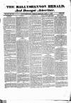 Ballyshannon Herald Friday 07 September 1832 Page 1