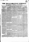 Ballyshannon Herald Friday 16 November 1832 Page 1