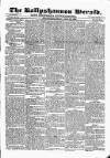 Ballyshannon Herald Friday 20 April 1838 Page 1