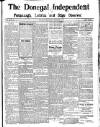 Donegal Independent Friday 08 December 1911 Page 1
