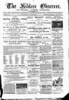 Kildare Observer and Eastern Counties Advertiser Saturday 11 January 1890 Page 1