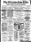 Wicklow News-Letter and County Advertiser Saturday 14 January 1911 Page 1