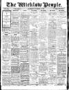 Wicklow People Saturday 19 November 1910 Page 1