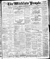 Wicklow People Saturday 22 November 1919 Page 1