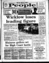 Wicklow People Friday 23 June 1989 Page 1
