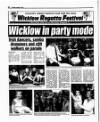 Wicklow People Thursday 01 August 2002 Page 28