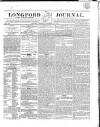 Longford Journal Saturday 14 November 1857 Page 1