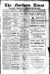 Northern times and weekly journal for Sutherland and the North Thursday 09 February 1911 Page 1