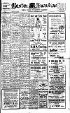Boston Guardian Saturday 16 September 1922 Page 1