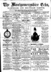 Montgomeryshire Echo Saturday 08 February 1890 Page 1