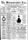 Montgomeryshire Echo Saturday 22 February 1890 Page 1