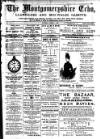 Montgomeryshire Echo Saturday 01 March 1890 Page 1