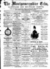 Montgomeryshire Echo Saturday 08 March 1890 Page 1