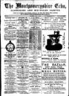 Montgomeryshire Echo Thursday 03 April 1890 Page 1