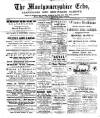 Montgomeryshire Echo Saturday 27 December 1890 Page 1