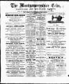 Montgomeryshire Echo Saturday 28 February 1891 Page 1