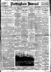 Nottingham Journal Friday 19 August 1921 Page 1