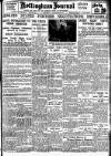 Nottingham Journal Wednesday 14 September 1938 Page 1
