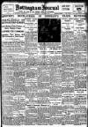 Nottingham Journal Thursday 01 December 1938 Page 1